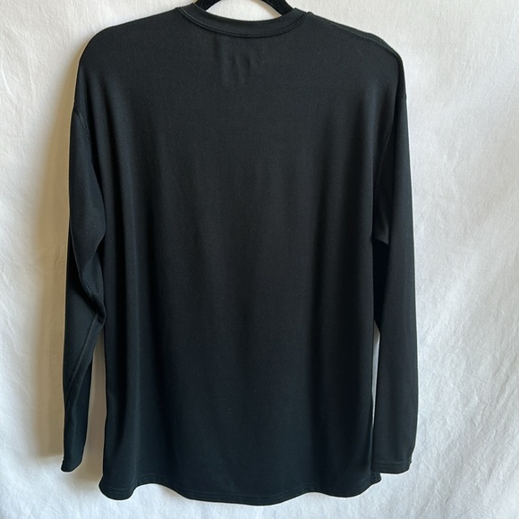 Polar Max long sleeve black crew neck shirt, size L - Picture 4 of 5